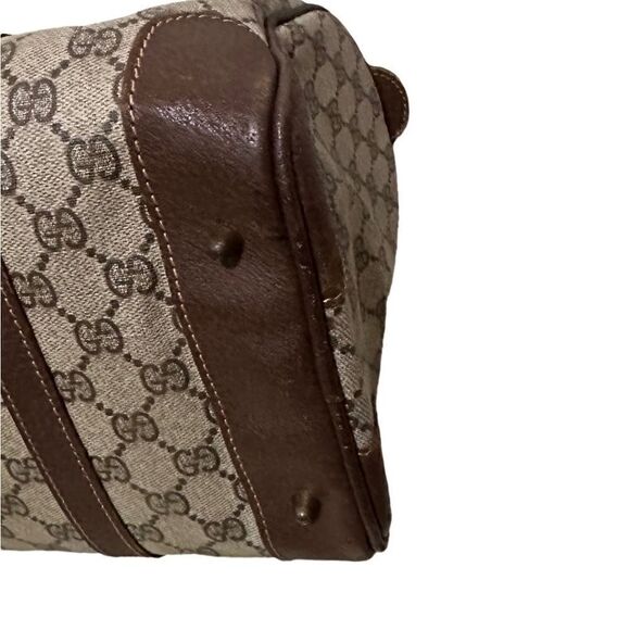 Gucci classic brown GG large Boston bag - Picture 13 of 13